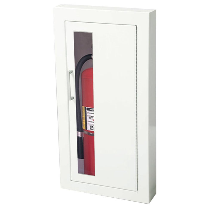 JL Industries 1016V10 Ambassador Fire Extinguisher Cabinet Vertical Duo Panel w/ Pull Handle - Prestige Distribution