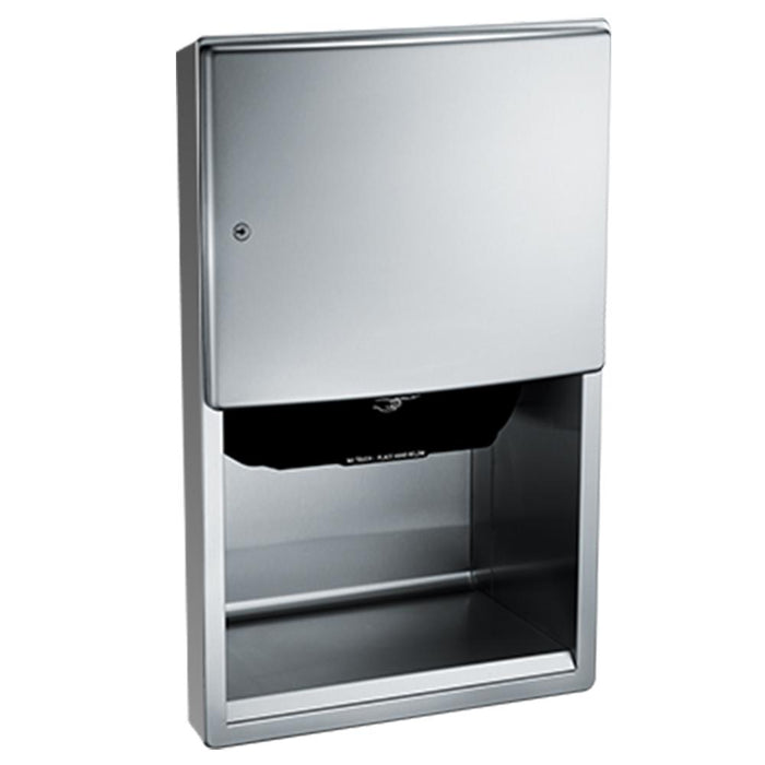 ASI 204523A-6 Roval Automatic Paper Towel Dispenser Semi-Recessed - Satin - Prestige Distribution