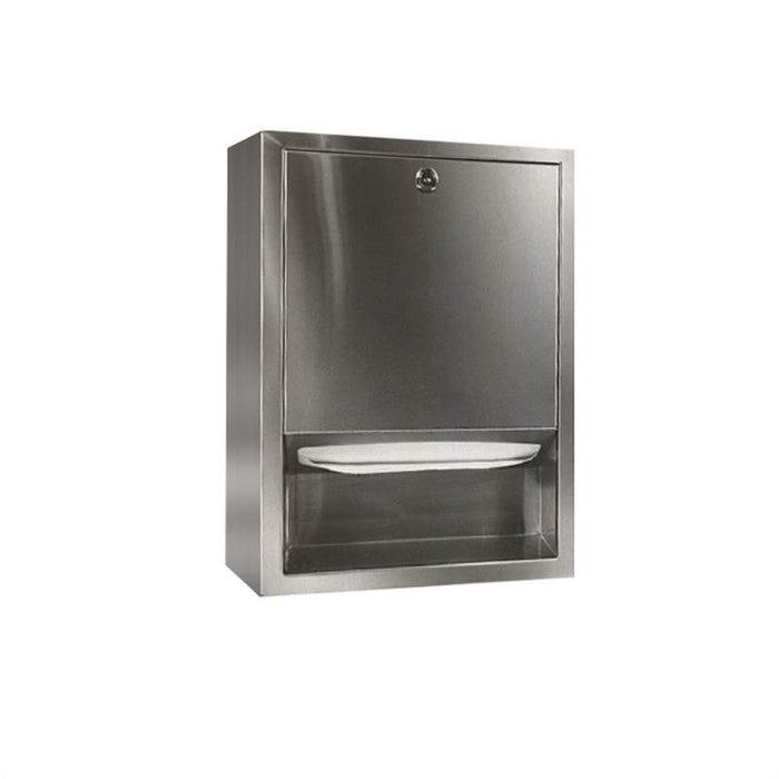 Bradley 2441-1100 Surface Mounted Medium Capacity Towel Dispenser Standard Series - Prestige Distribution